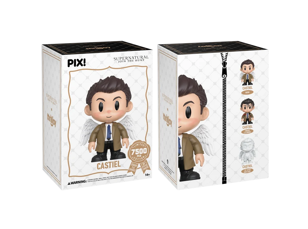 Thrilljoy Pix Supernatural - Castiel (7500 unidades) Supernatural # - Produto Original