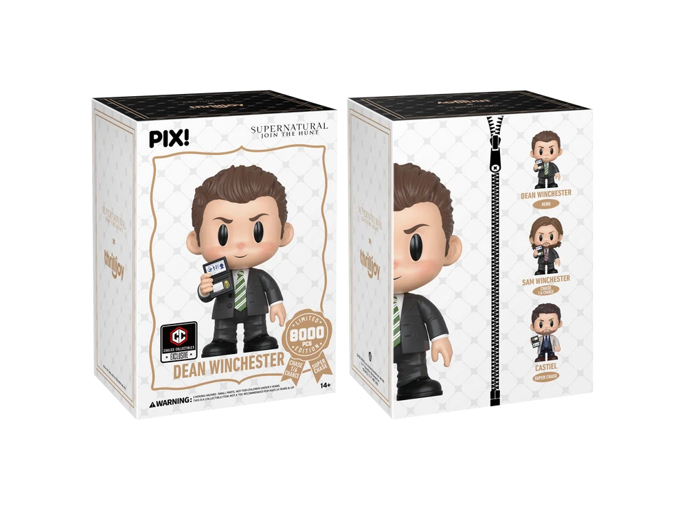 Thrilljoy Pix Supernatural - Dean Winchester (8000 unidades) Supernatural # - Produto Original