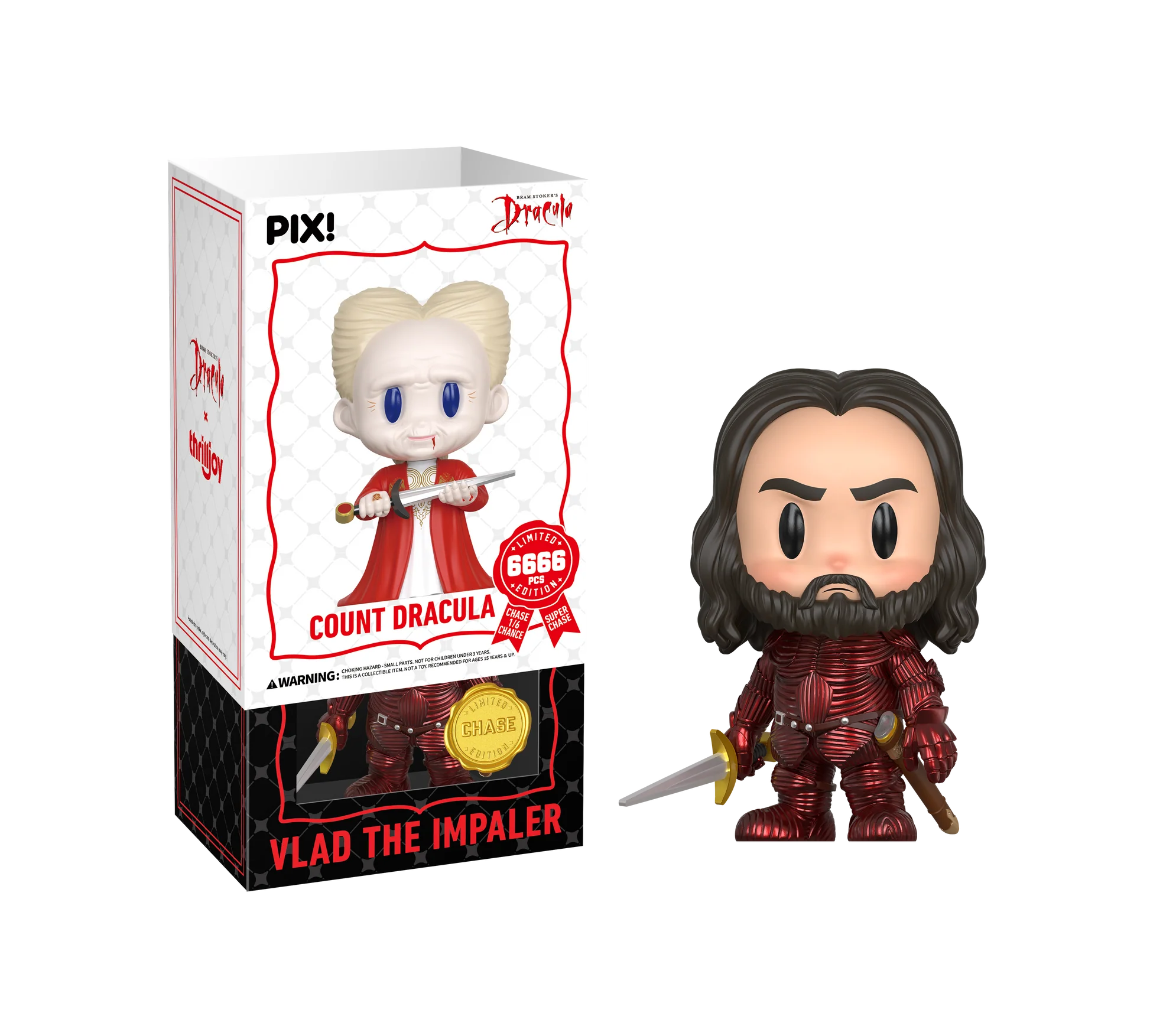 Thrilljoy Pix Vlad The Impaler Aberto Chase | Dracula com Frete