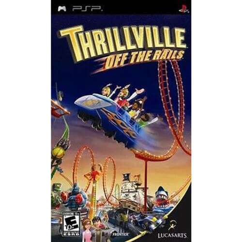 Thrillville Psp Usado Mídia Física Americano (sem Caixa) - Playstation PSP - #