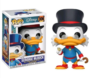 Funko Pop - Disney: DuckTales - Scrooge McDuck/Tio Patinhas 306-Duck Tales-306