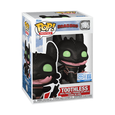 Toothless 1785 Funko Pop Original Exclusivo Dragons-Como Treinar Seu Dragão-1785