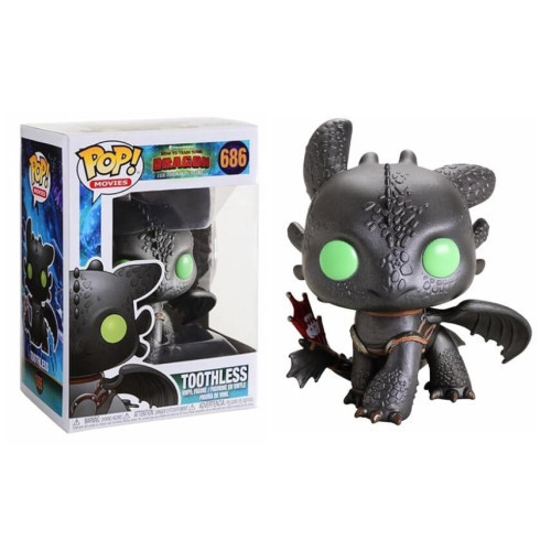 Funko Pop Toothless-How To Train Your Dragon - The Hidden World-686
