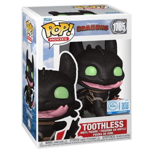 Funko Pop Toothless Banguela - Como Treinar Seu Dragão - #1785