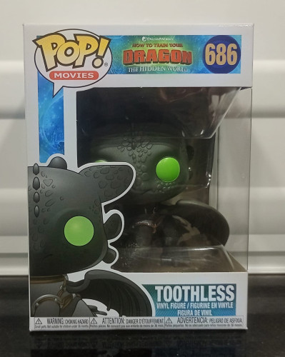 Toothless Banguela How To Training Your Dragon #686 - Produto Original
