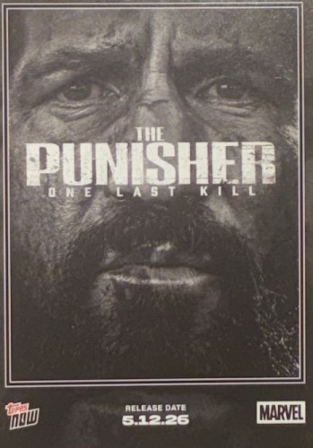 Topps Punisher onde last kill now-Marvel-