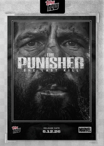 Topps Punisher Onde Last Kill Now Marvel # - Produto Original