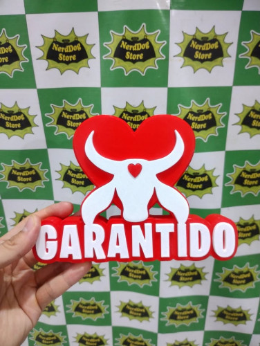 Totem Garantido - Festival Parintins Boi Bumbá Presentes Perreché Campeão - NerdDog Store nehuma # - Produto Original
