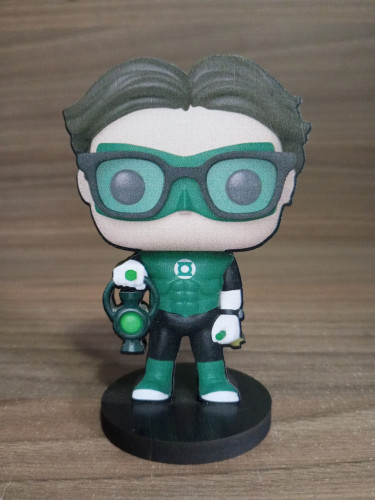Totem de funko pop - Leonard hofstadter as green lantern The Big Bang Theory # - Produto Original