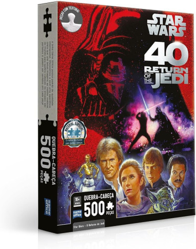 Quebra-cabeça: O Retorno de Jedi - 40 anos - 500 peças Stars Wars # - Produto Original