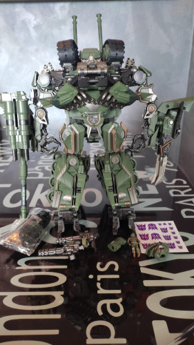 Action Figures Transformers Brawl Ko M04 Tank-Transformers-