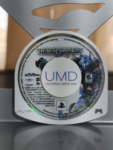 Transformers Revenge Of The Fallen Psp Usado Mídia Física Americano (sem Caixa) - Playstation PSP - #