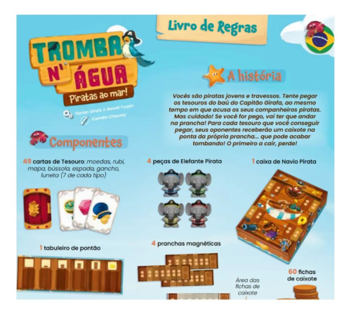 Tromba N'Água - Galápagos - Jogo De Tabuleiro - #