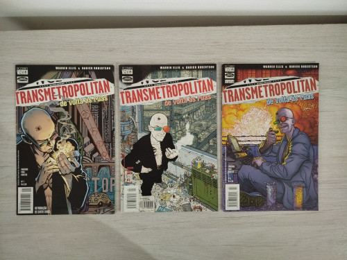  Transmetropolitan # - Produto Original