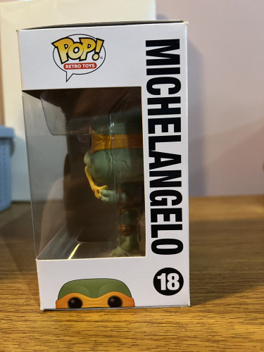 Funko Pop Turtles Michelângelo #18 - Nickelodeon - #18
