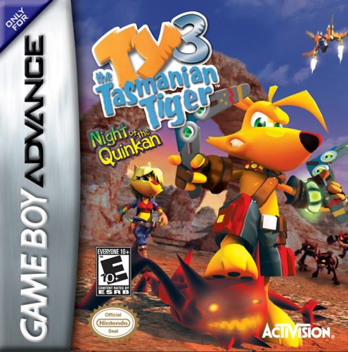 Ty The Tasmanian Tigger 3 Gba Usado (sem Caixa)-Jogos - Nintendo Game Boy Advance-