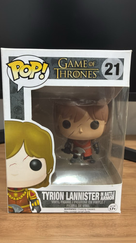 Tyrion Lannister in battle armor Game Of Thrones #21 - Produto Original