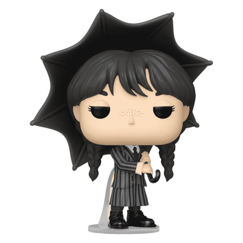 Funko Pop Television Wednesday Wednesday Addams W/umbrella *ex* 1552 Wandinha Vandinha Addams - Television - #1552