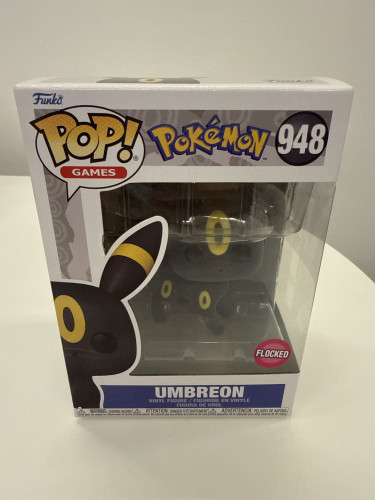 Funko Pop UMBREON FLOCKED-Pokemon-948