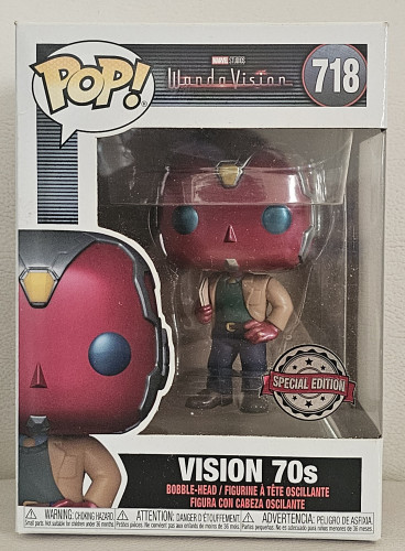 VISION 70s VISÃO Marvel WandaVision #718 - Produto Original