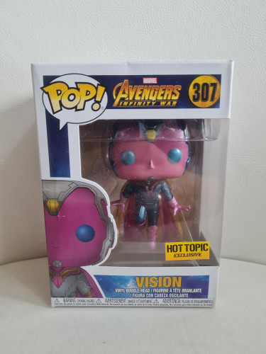 VISION HOT TOPIC Avengers: Infinity War #307 - Produto Original