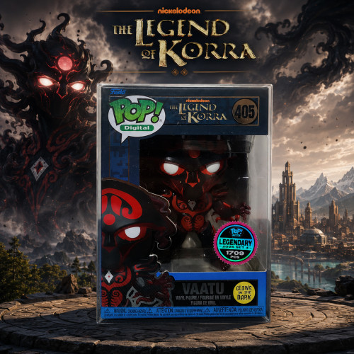 Vaatu 1709 Unidades Legendary Glows In The Dark Digital Nft The Legend Of Korra ### #405 - Produto Original