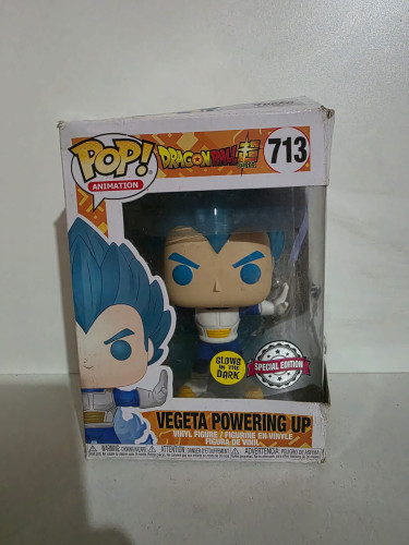 Funko Pop Vegeta Powering Up GLOW-Dragon Ball Super-713