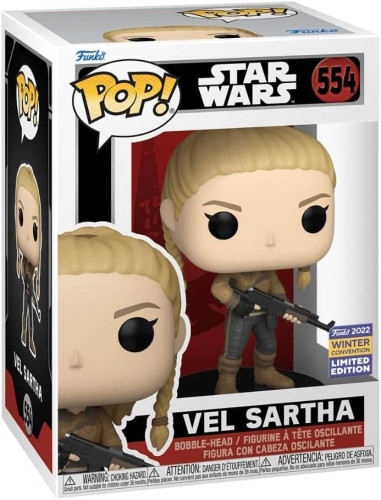 Funko Pop Vel Sartha WInter Convention 2022 - Stars Wars - #554
