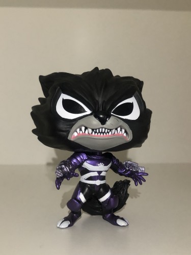 Funko Pop Venomized Rocket - Sem Caixa - - Marvel Venom - #515