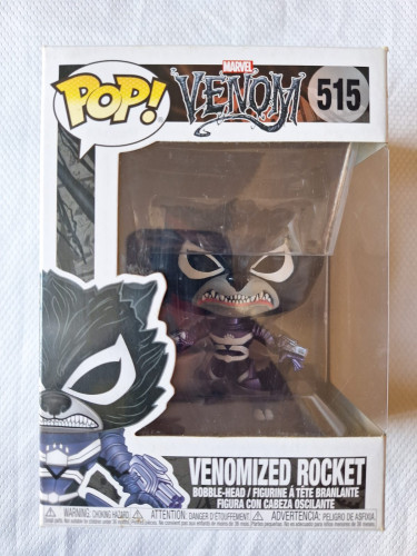 Funko Pop Venomized Rocket Venom #515 - Produto Original