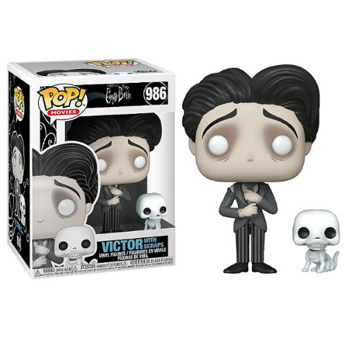 Funko Pop! Victor With Scraps - A Noiva Cadáver-Corpse Bride-986