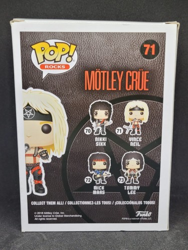 Funko Pop Vince Neil - Motley Crue - #71