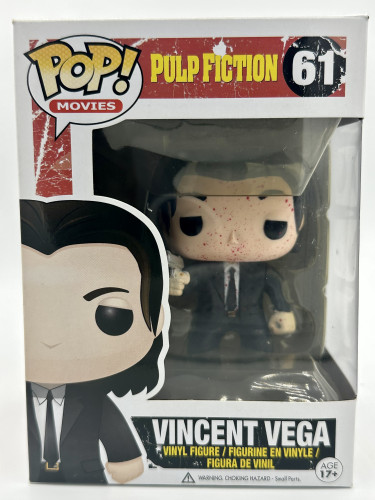 Funko Pop Vincent Vega (Blood Splatter version) Pulp Fiction #61 - Produto Original