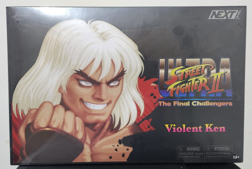 Violent Ken Ultra Street Fighter 2 - Jada Toys (escala 1/12, 6-inch) ### # - Produto Original