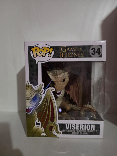 Funko Pop Viserion Game Of Thrones #34 - Produto Original