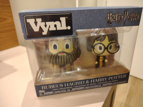 Funko Pop Vynl - Rubeus Hagrid e Harry Potter-Vynl Harry Potter-01