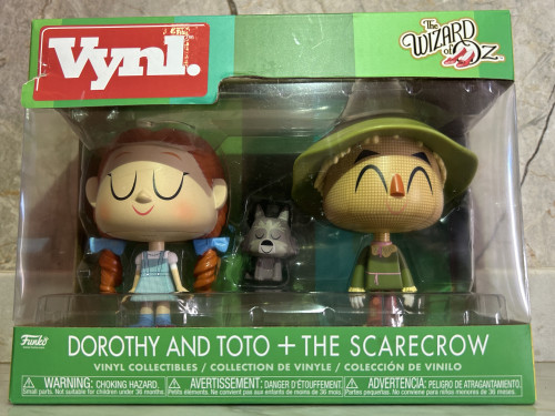Vynl Dorothy And Totó + The Scarecrow 2 - 2 Pack - The Wizard Of Oz #02 - Produto Original