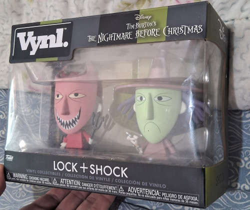 Funko Pop Vynl shock e Lock - Disney Nightmare Before Christmas - #02