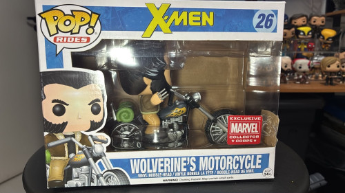 WOLVERINE'S MOTORCYCLE X-Men #26 - Produto Original