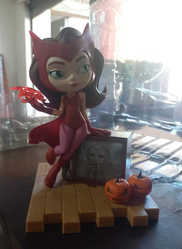 Action Figure Feiticeira Escarlate (halloween Version) - Wandavision - Minico Marvel Studios # - Produto Original