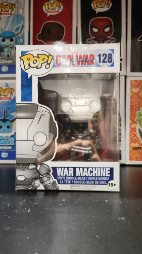 Funko Pop War Machine Captain America: Civil War #128 - Produto Original