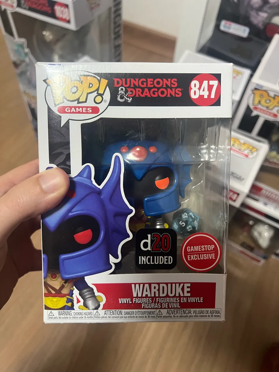 Funko Pop Warduk Dungeons & Dragons #847 - Produto Original