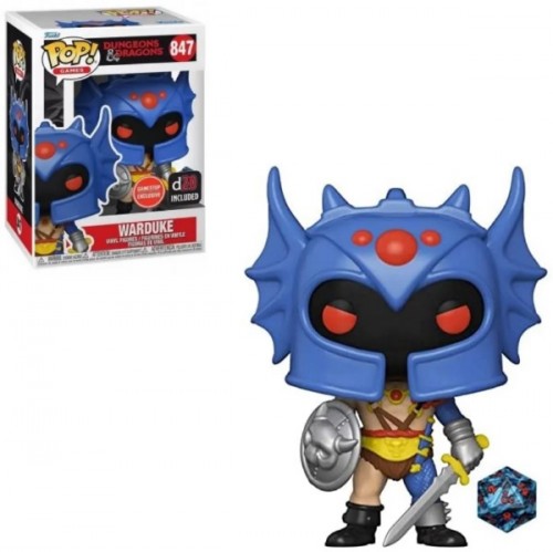 Funko Pop Warduke With D20-Dungeons & Dragons-847