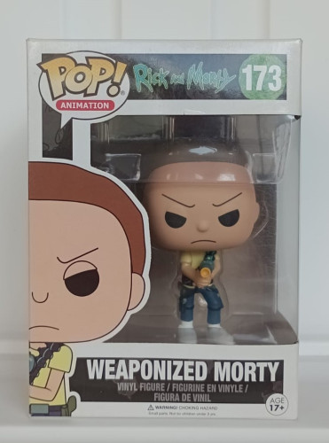 Funko Pop Weaponized Morty-Rick And Morty-173