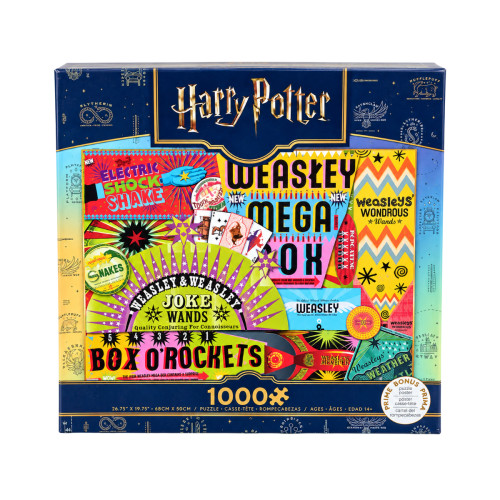  Harry Potter – Quebra-Cabeça 1000 Peças – New York Puzzle Company # - Produto Original