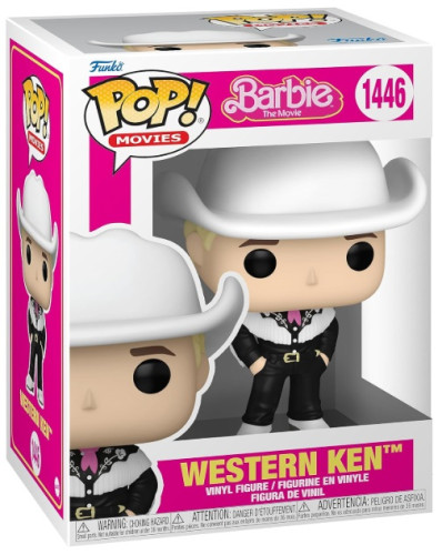 Funko Pop Western Ken-Barbie The Movie-1446