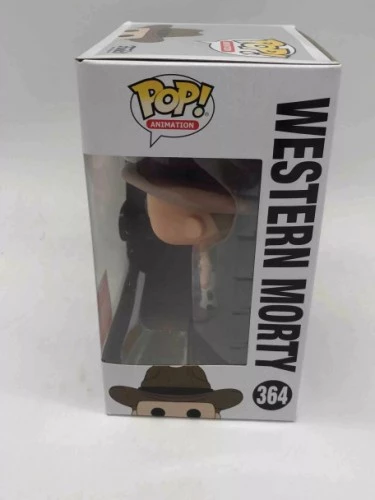 Funko Pop Western Morty (caixa Danificada) - Rick And Morty - #364