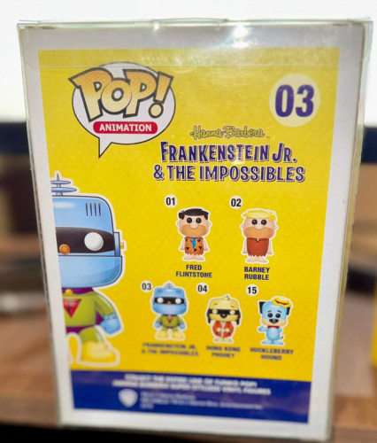 Funko Pop Frankenstein Jr. & The Impossibles (Vaulted) - Animation Hanna-Barbera - #03