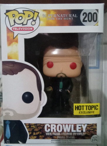 Funko Pop Television Supernatural Crowley 200 Exclusivo Original - Television Supernatural - #200