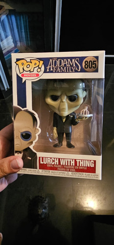 Funko Pop! The Addams Family Lurch With Thing #805 - The Addams Family - #805